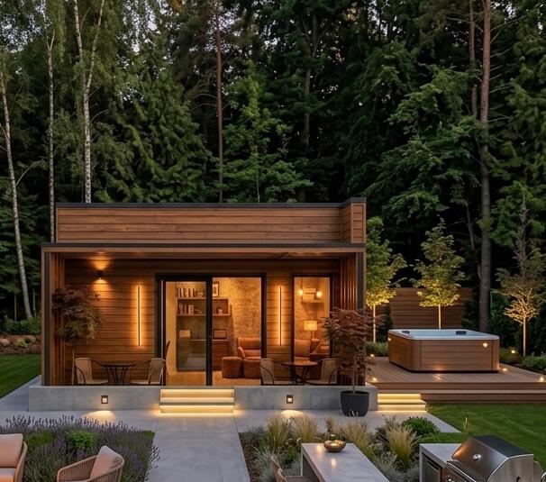 Module Primaire 40 m² Bellora en lisière de forêt